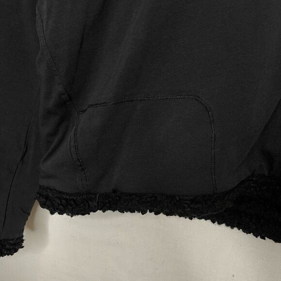 Lululemon Wool Whenever Sherpa Crew Pullover Sweater (Black) - 8 - Picture 11 of 12